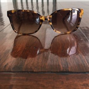 Tory Burch tortoiseshell sunglasses